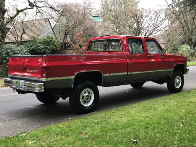 1986 Chevrolet C/K Pickup 3500 Sottsdale 3x3 Crew Cab - photo 4