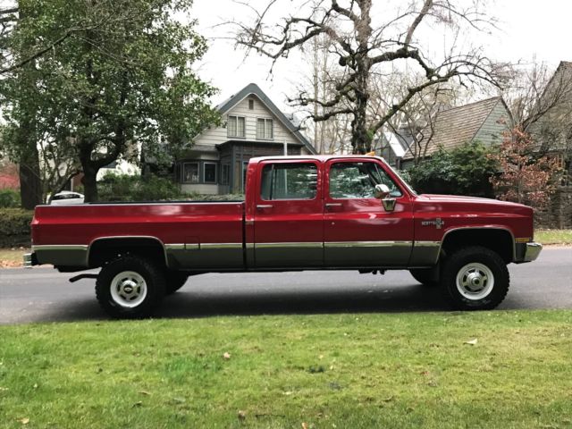 1986 Chevrolet C/K Pickup 3500 Sottsdale 3x3 Crew Cab - photo 5