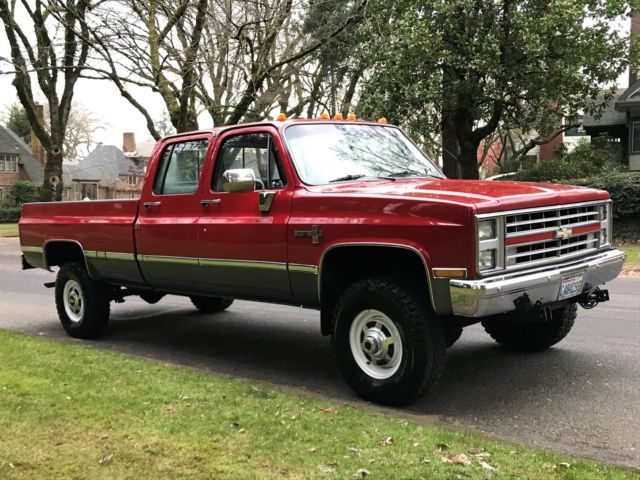 1986 Chevrolet C/K Pickup 3500 Sottsdale 3x3 Crew Cab - photo 6