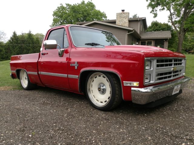 1986 Chevy c10 LS swapped mobsteel wheels 35grand spent fresh build vintage air 1986 Chevrolet C-10