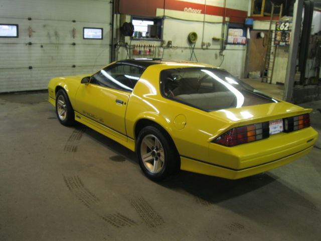 1986 chevy camaro z-28 iroc edition 1985 Chevrolet Camaro z-28 iroc