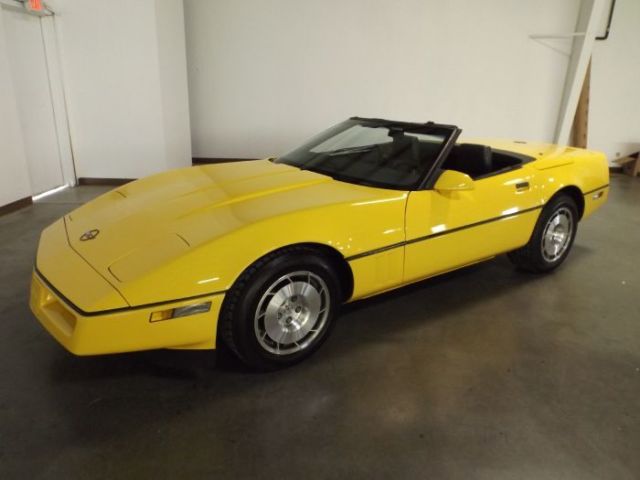 1986 CHEVY CORVETTE CONVERTIBLE PACE CAR 1986 Chevrolet Corvette OFFICIAL PACE CAR CONVERTIBLE