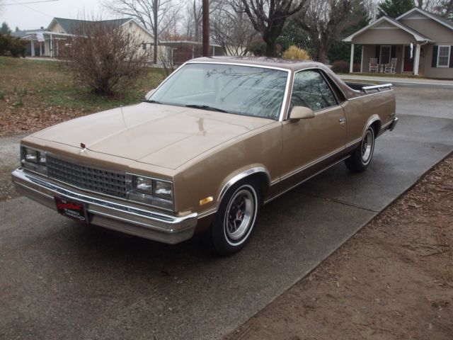 1986 chevy. el-camino conquista.v=8 all original 83,000 miles 1986 Chevrolet El Camino CONQUISTA