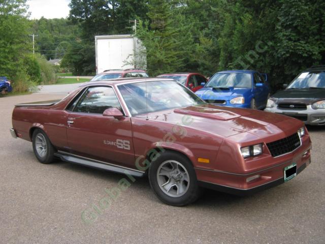 1986 Chevy El Camino Designer Series SS Choo Choo Package 25.5k Original Miles!! 1986 Chevrolet El Camino SS
