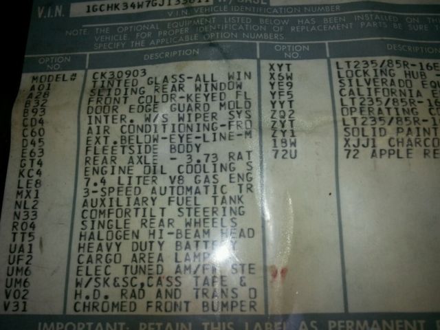 1986 Chevrolet Other Pickups - photo 12