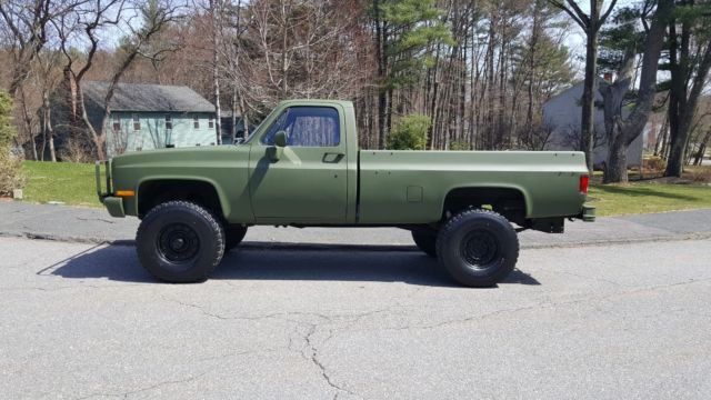 1986 Chevy M1008 CUCV K30 Pick Up 1986 Chevrolet C/K Pickup 3500 M1008