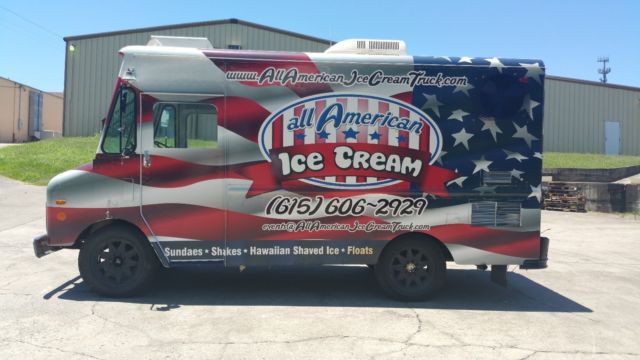 1986 Chevy P30 Stepvan Ice Cream Truck Soft Serve & Business 1986 Chevrolet P30