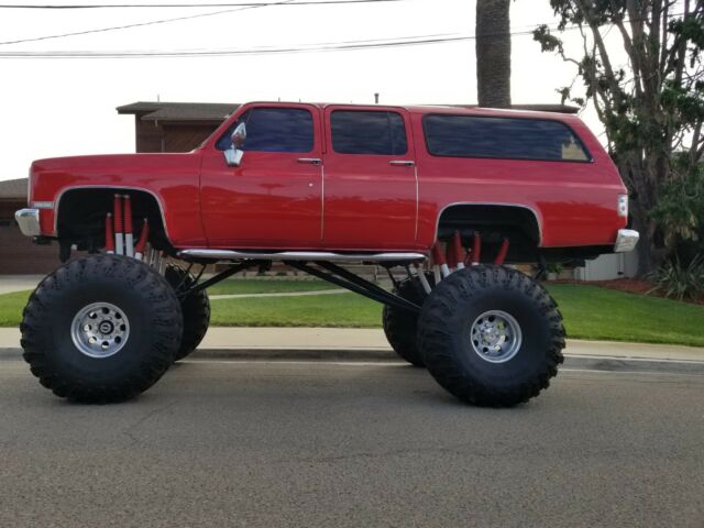 1986 Chevrolet Suburban 4X4 4WD Monster Lifted Hot Rod Custom - photo 5