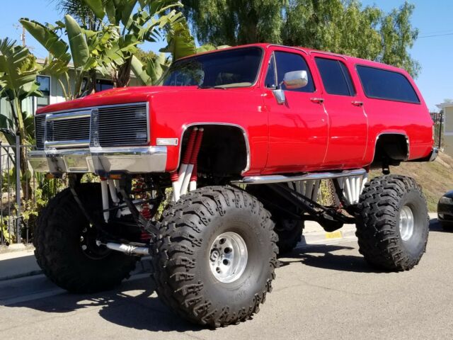 1986 Chevrolet Suburban 4X4 4WD Monster Lifted Hot Rod Custom - photo 7