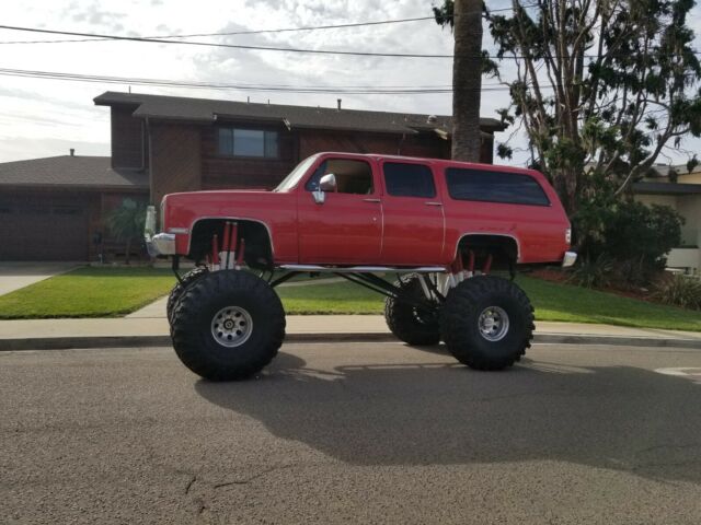 1986 Chevrolet Suburban 4X4 4WD Monster Lifted Hot Rod Custom - photo 9