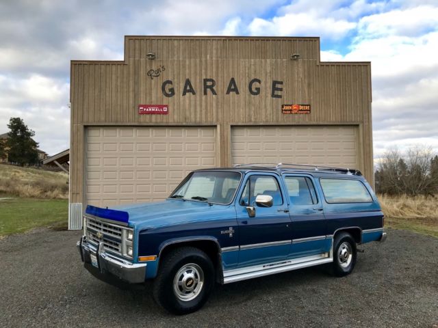 1986 Chevy Suburban Silverado 3/4 Ton 454 Big Block 69K Miles No Rust One Owner 1986 Chevrolet Suburban SILVERADO CHEVY TRUCK GMC SIERRA K5 BLAZER K20