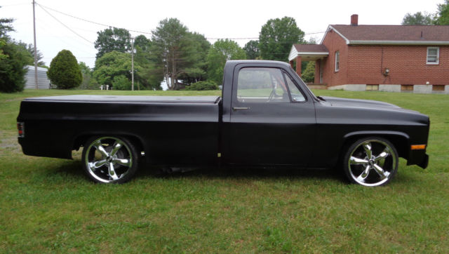 1986 chevy truck c10 modified 355 vortec crate motor 1986 Chevrolet C-10