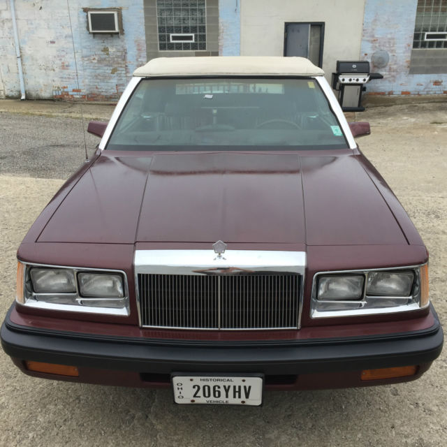 1986 Chrysler LeBaron LeBaron Convertible - photo 6
