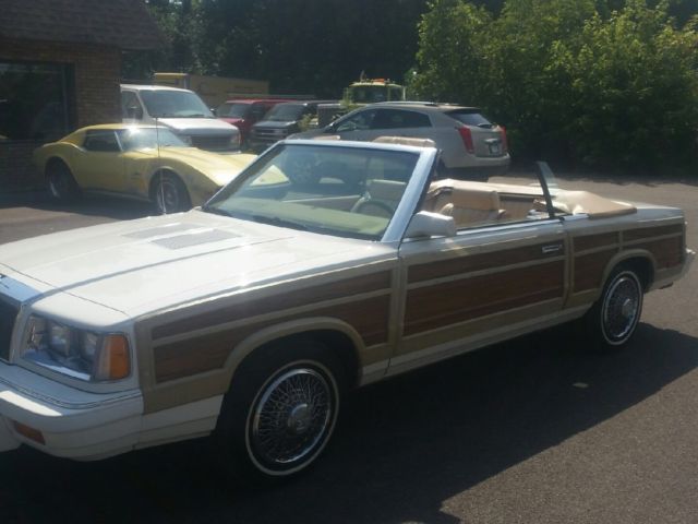 1986 Chrysler Lebaron Convertible 2.2L Auto Turbo Luxury Clean Show Quality 1986 Chrysler LeBaron