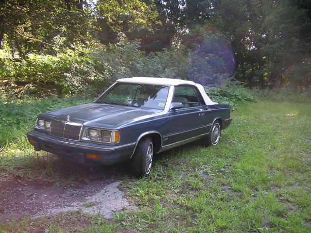 1986 Chrysler LeBaron - photo 3