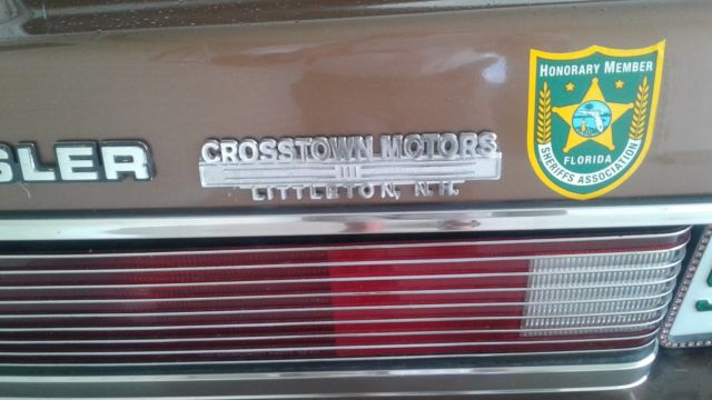 19860000 Chrysler LeBaron MARK CROSS INTERIOR - photo 11