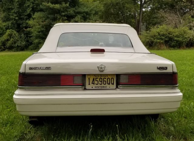 1986 Chrysler LeBaron Convertable - photo 5