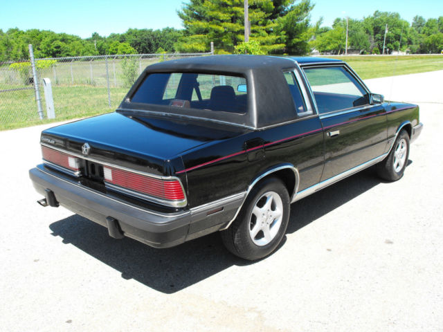1986 Chrysler LeBaron Turbo - photo 9