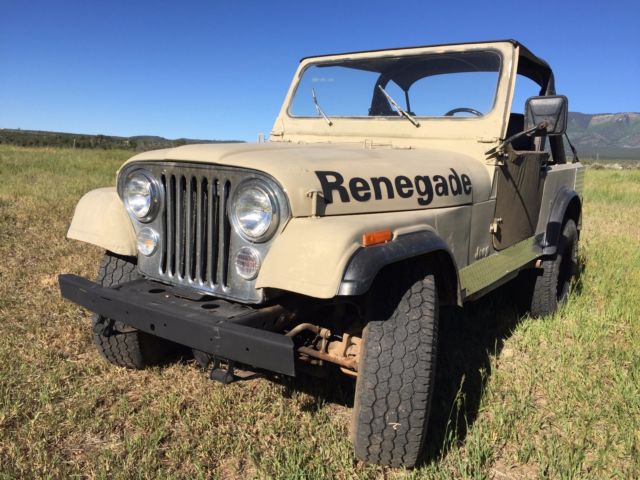 1986 CJ 7, 258 inline 6, automatic trans, huge amount of new parts 1986 Jeep CJ Renegade