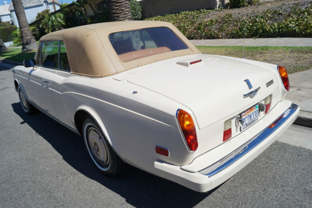 1986 Rolls-Royce Corniche II CONVERTIBLE DROP HEAD COUPE WITH 34K MILES! - photo 11