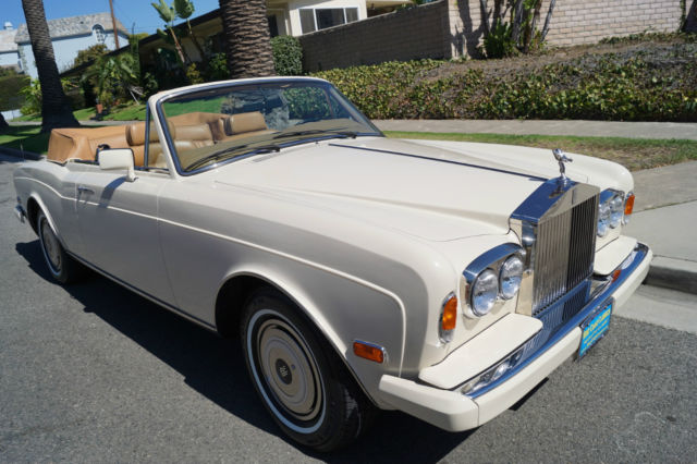 1986 Rolls-Royce Corniche II CONVERTIBLE DROP HEAD COUPE WITH 34K MILES! - photo 5