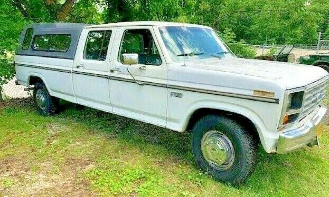 1986 CREW CAB TIME CAPSULE SUPER CLEAN EXCELLENT RUNNING 2 OWNER TRUCK!!!! 1986 Ford F-350