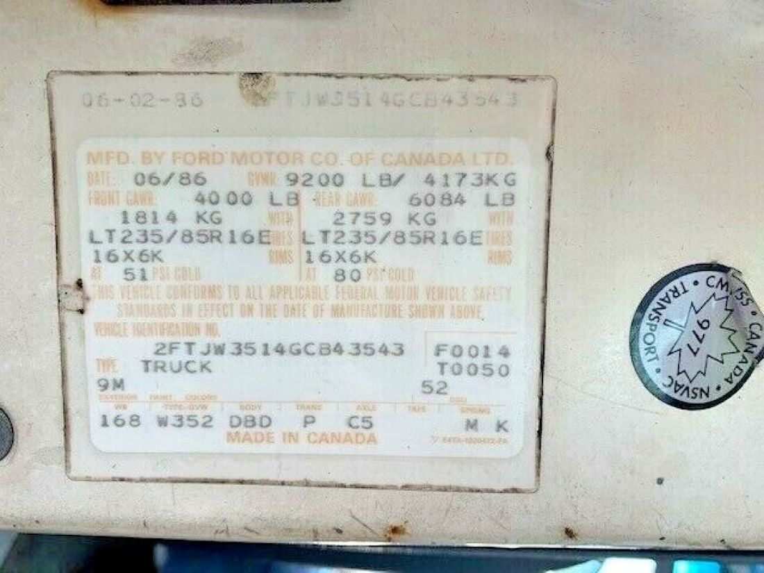 1986 Ford F-350 - photo 12