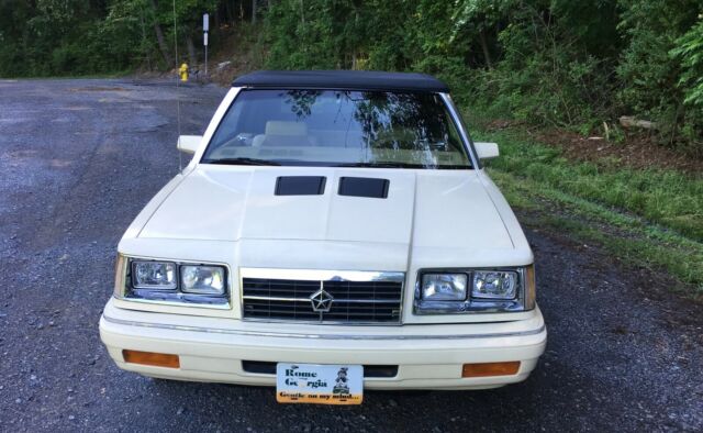 1986 Dodge 600 2 Door Convertible ES Turbo - photo 6