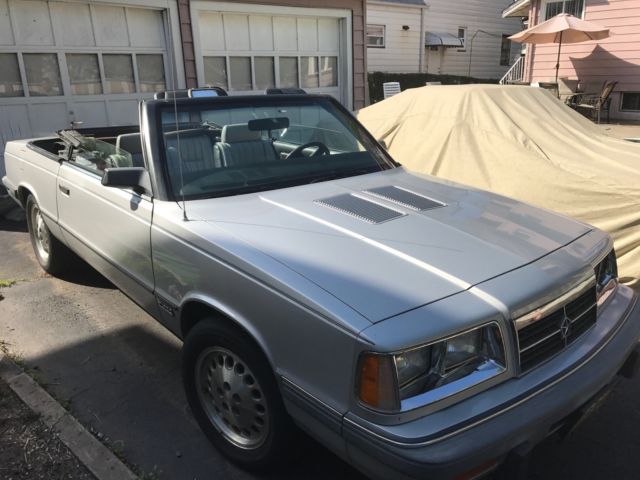 1986 Dodge 600ES Turbo 2-Door Convertible 1986 Dodge Other
