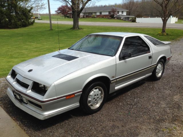 1986 Dodge Daytona shelby turbo z RARE Mark Cross leather 1986 Dodge Daytona