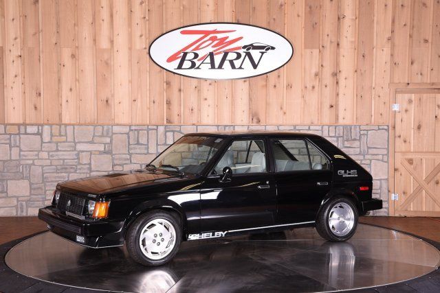 1986 Dodge Omni Shelby GLHS Black 4DR HATCHBACK AUTO Manual 1986 Dodge Other Shelby GLHS