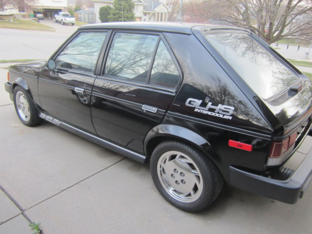 1986 Dodge Shelby GLHS #53 ( Pro built to VNT specifications ) 1986 Dodge Other base