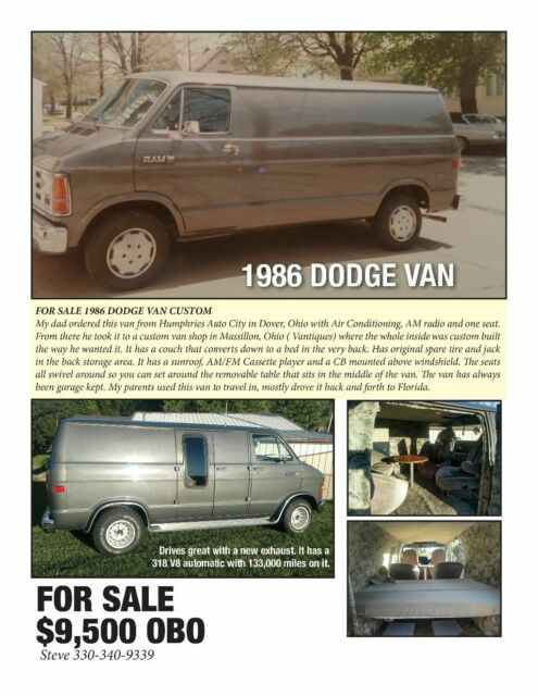1986 Dodge Ram Van - photo 11