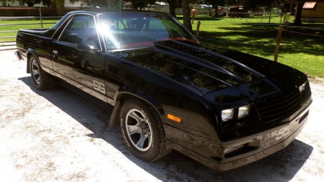 1986 Elcamino Choo Choo Customs SS 1 of 850 made 1986 Chevrolet El Camino SS Choo Choo Customs