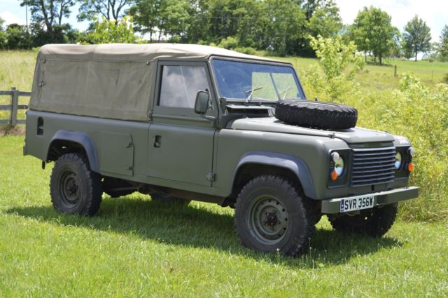 1986 Ex Military Land Rover Defender 110 1986 Land Rover Defender British Military