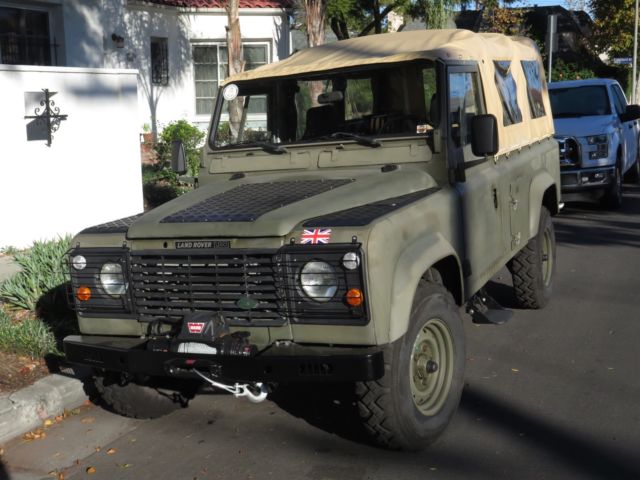 1986 EX-MOD LAND ROVER DEFENDER 110 LHD Ex UK ARMY IN VG COND W/ VERY LOW MILES 1986 Land Rover Defender Military