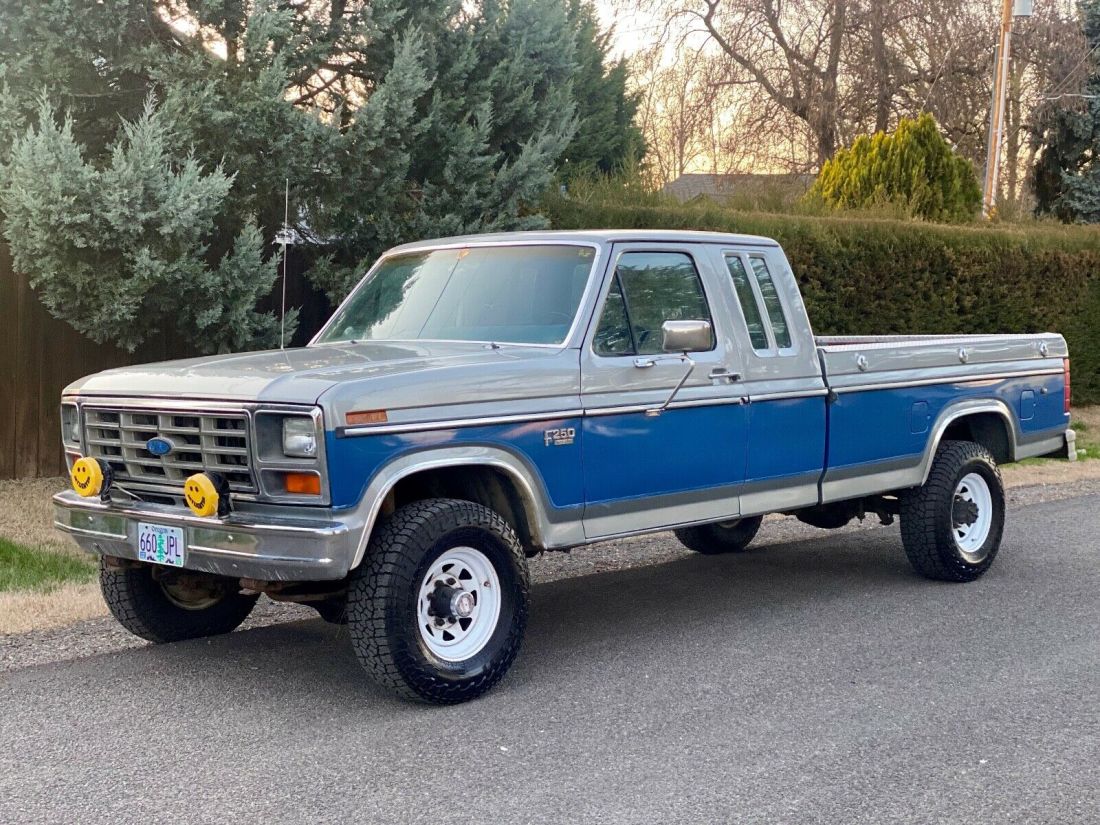 1986 F250 XLT 4X4 7.5L 460 V8 101K Original MILES 1980 1981 1982 1983 1984 1985 1986 Ford F-250 4X4 XLT 7.5L 460 V8 2-OWNERS 101K ORIG MILES 4WD