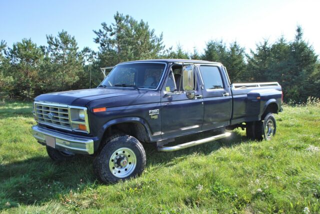 1986 F350 4x4 CrewCab Cummins 6BT 5 speed NV4500 1986 Ford F-350 xlt