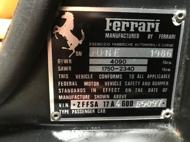 1986 Ferrari Testarossa - photo 10