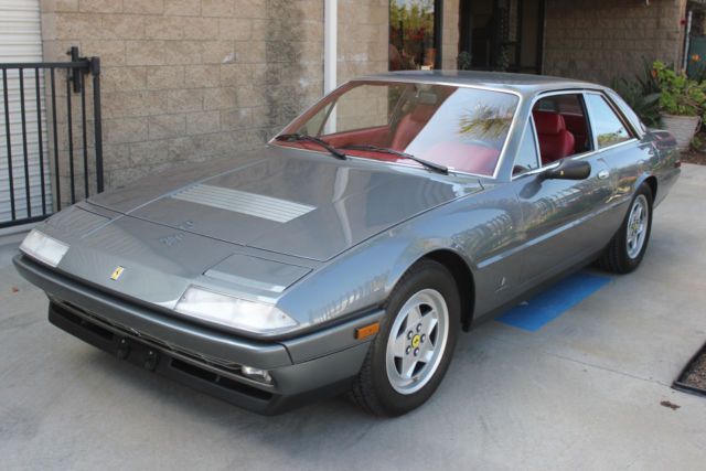 1986 FERRARI 412 nt 400 17,000 ORIGINAL MILES, PAINT AND INTERIOR 1 OF 572 BUILT 1986 Ferrari 412 412 V12