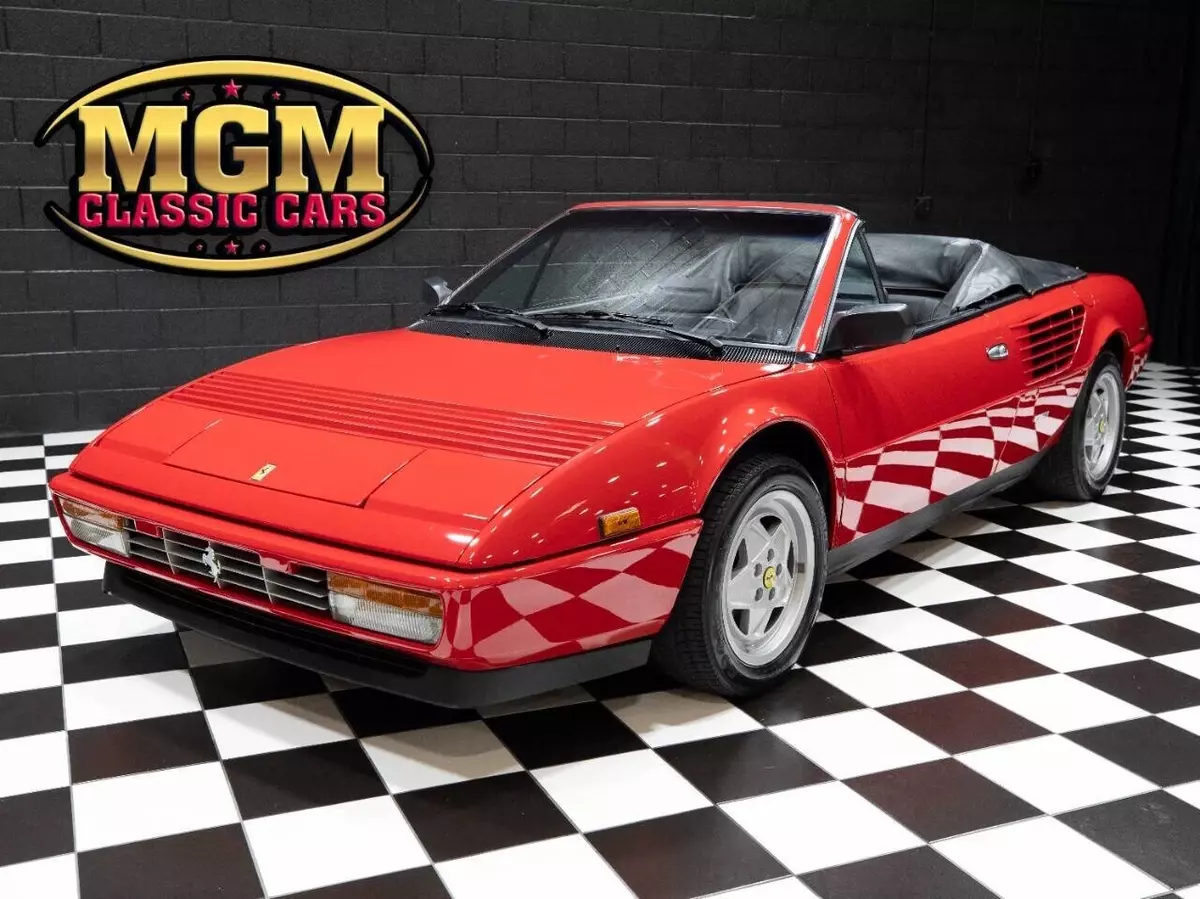 1986 Ferrari Mondial Cabriolet ROSSO CORSA 5 SPEED 1986 Ferrari Mondial Cabriolet ROSSO CORSA 5 SPEED