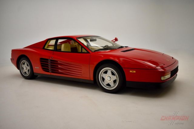 1986 Ferrari Testarossa 14232 Miles Red Manual 1986 Ferrari Testarossa --