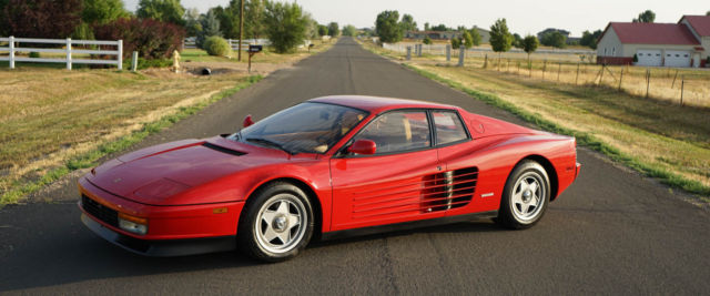 1986 Ferrari Testarossa - only 9K miles 1986 Ferrari Testarossa