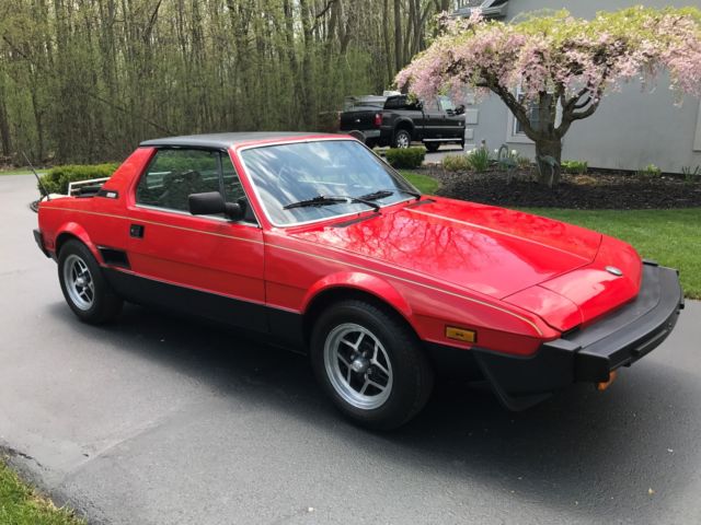 1986 Fiat X 1/9 Bertone 1986 Fiat X-1/9