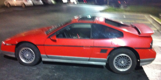 1986 fiero gt LX9 3500 engine 5 speed getrag transmission 1986 Pontiac Fiero GT