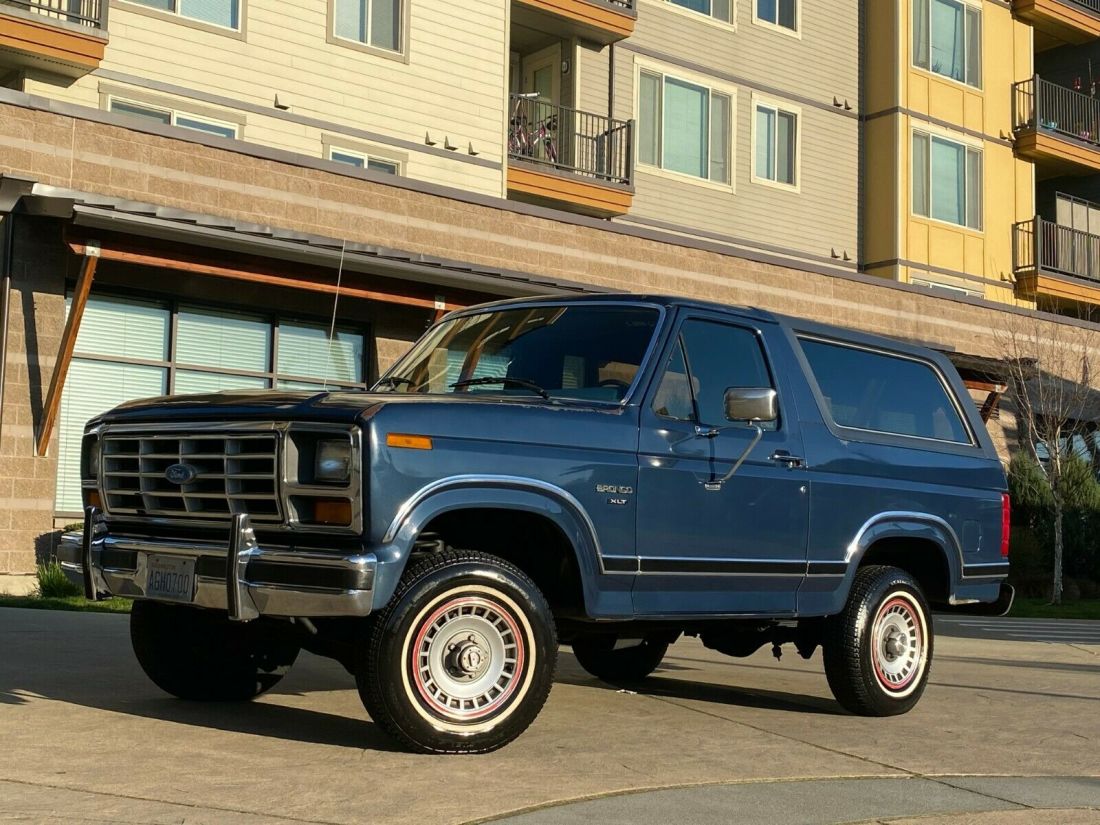 1986 Ford Bronco 4x4 XLT 351 V8 Amazing All Original Condition 56k NO RESERVE 1986 Ford Bronco Bronco XLT