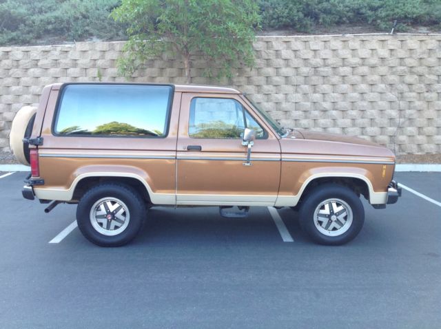 1986 Ford Bronco II Base Sport Utility 2-Door 2.9L / Watch Video / Low Reserve 1986 Ford Bronco II Eddie Bauer