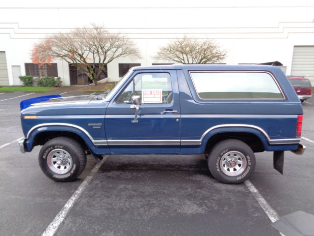 1986 Ford Bronco XLT 4x4 1987 1988 1989 1990 1991 1992 1986 1985 1984 1983 1982 1986 Ford Bronco xlt
