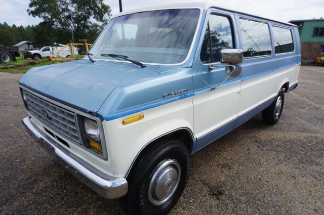1986 Ford Club Wagon XL 15-Passenger Van 57k Miles in Mississippi NO RESERVE 1986 Ford E-Series Van Club Wagon