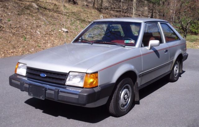 1986 FORD ESCORT 1 OWNER 47K MILES GARAGE KEPT NICE CONDITION CURRENT INSPECTION 1986 Ford Escort